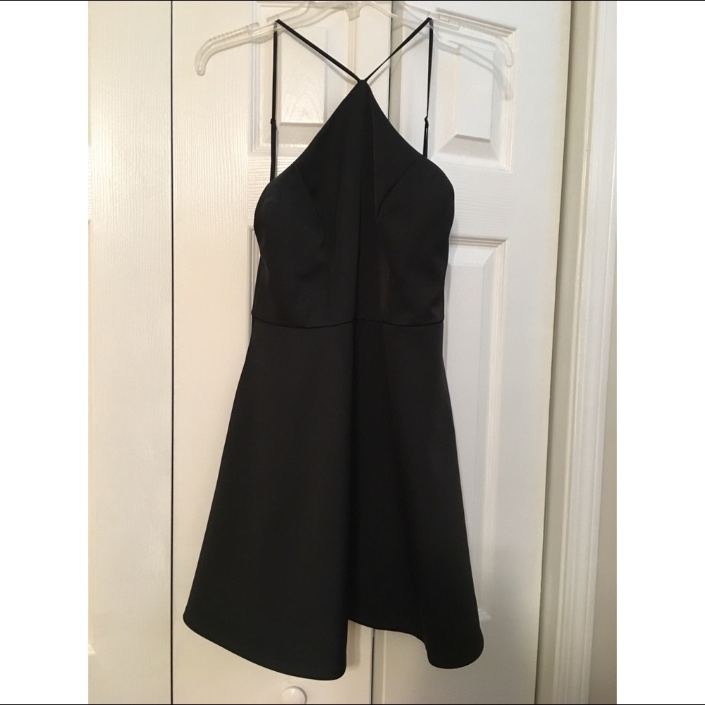 black dress